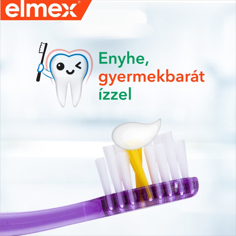 elmex Junior gyerek fogkrém 6-12 éves gyermekeknek
