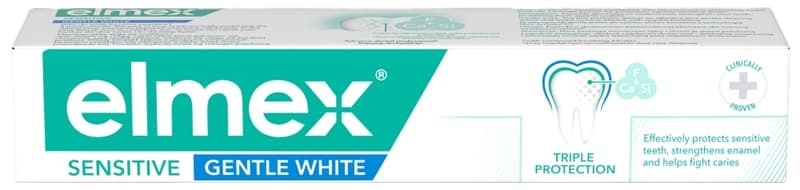 elmex Sensitive Gentle White fogkrém érzékeny fogakra