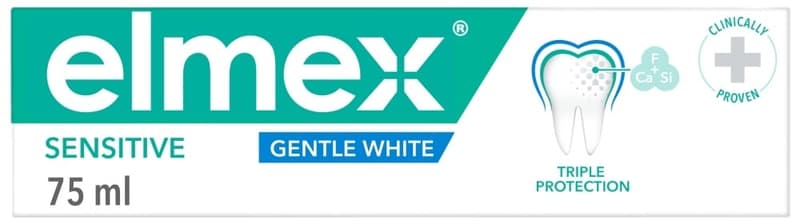 elmex Sensitive Gentle White fogkrém érzékeny fogakra