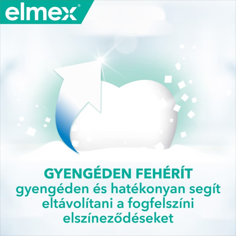 elmex Sensitive Gentle White fogkrém érzékeny fogakra
