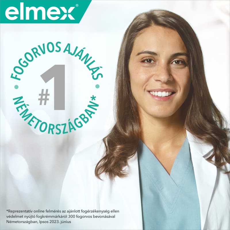 elmex Sensitive Gentle White fogkrém érzékeny fogakra