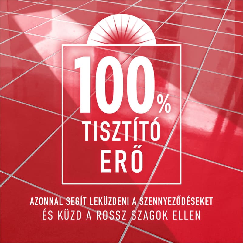 AJAX Floral Fiesta Red Flowers Általános tisztítószer