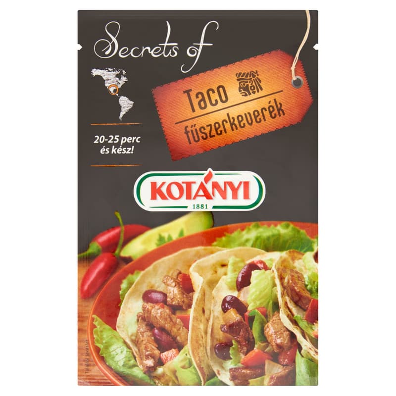KOTÁNYI Secrets of Mexico - Tacos Spice Mix