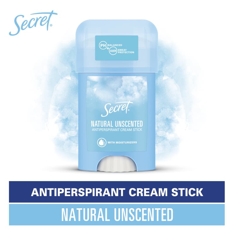 Secret Natural Illatmentes Női Izzadásgátló Krémstift