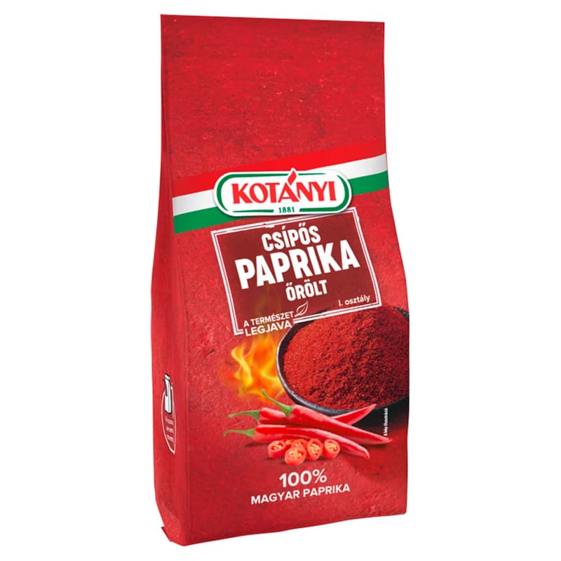 Kotányi Paprika I. class. spicy, ground, Szeged district