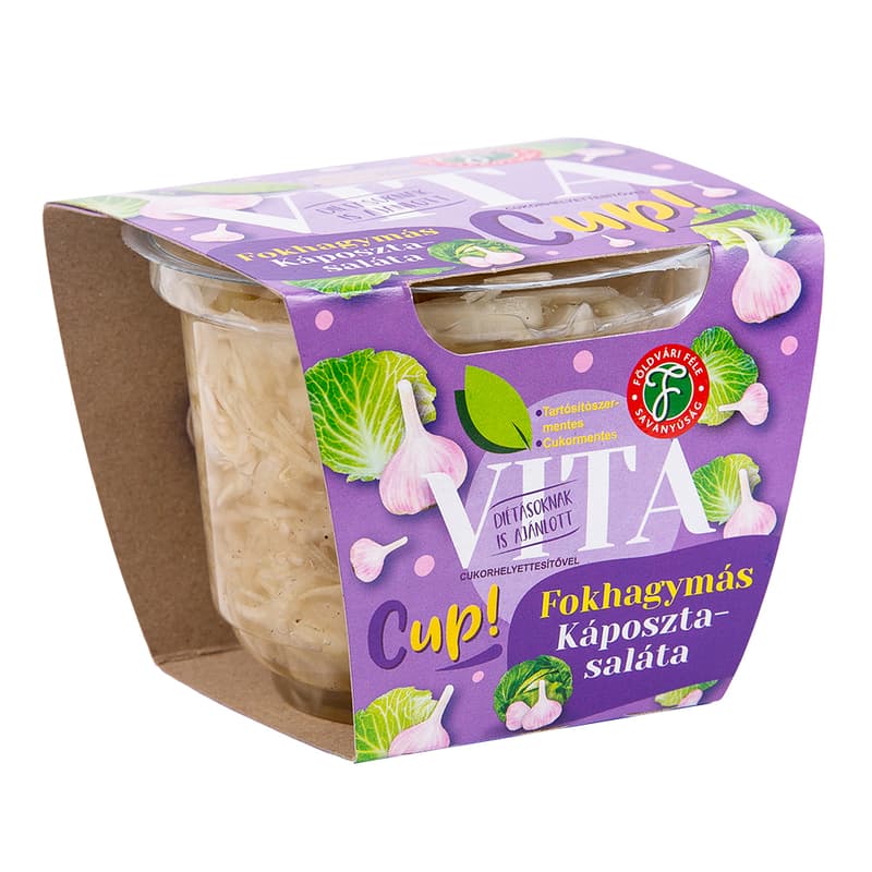 Földvári-féle Vita Cup! Fokhagymás káposztasaláta