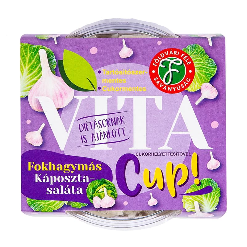 Földvári-féle Vita Cup! Fokhagymás káposztasaláta