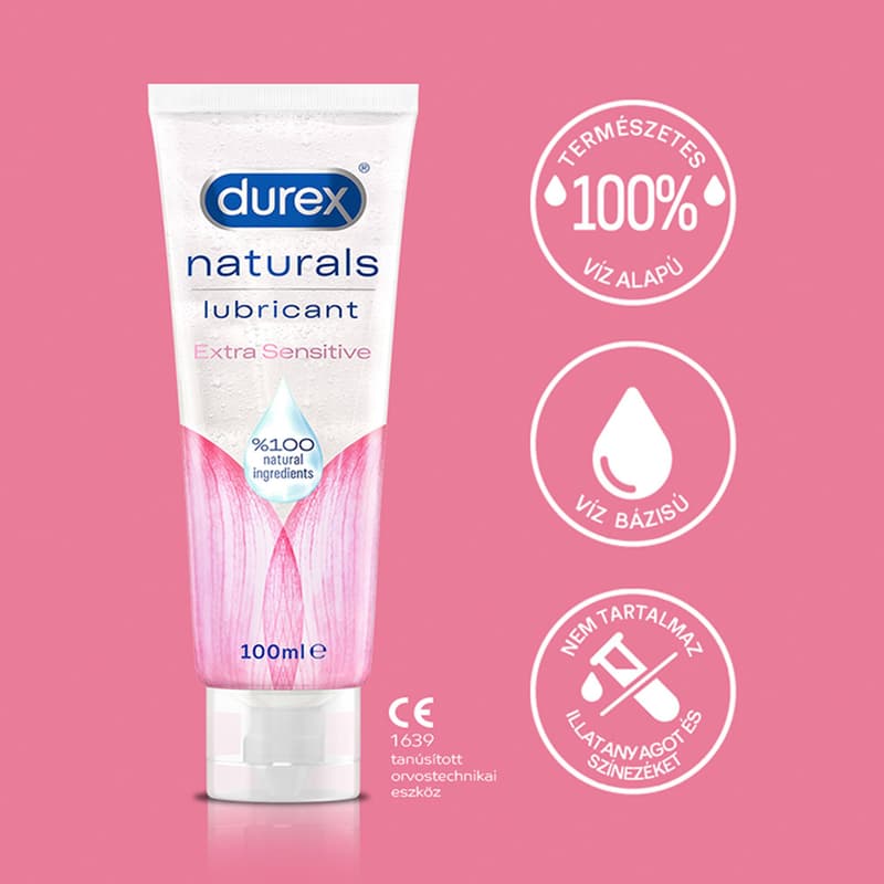 Durex Naturals Extra Sensitive síkosító