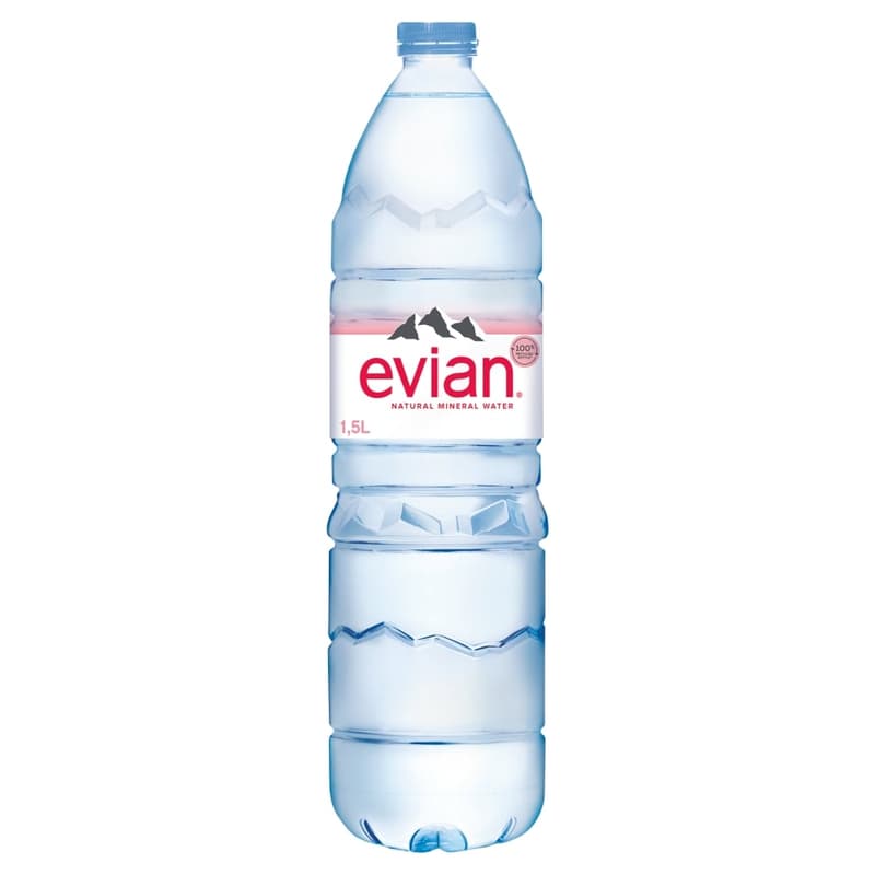 Evian Natural still mineral water