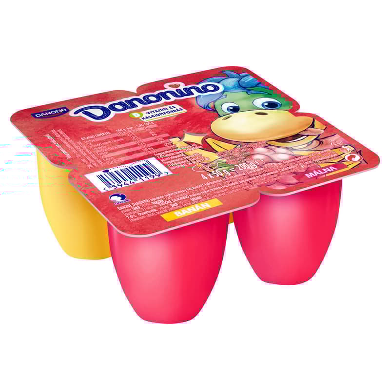 Danonino Raspberry-Banana Dessert