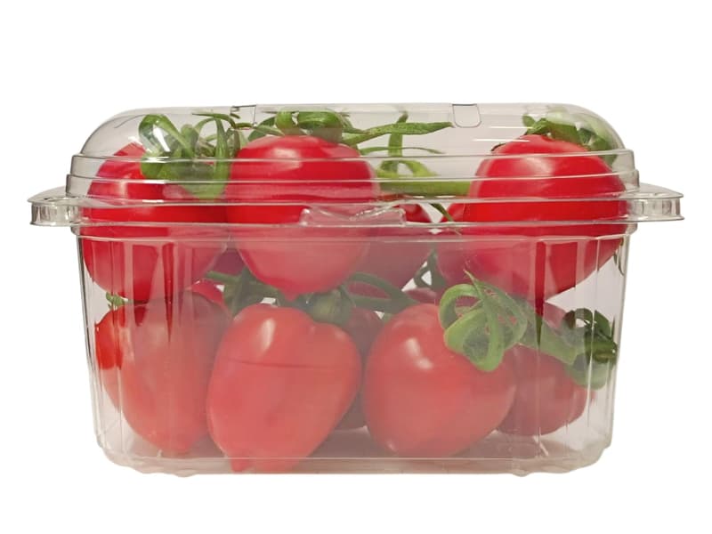 Koktél paradicsom, eper alakú, csomagolt