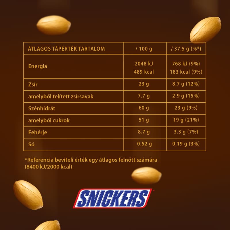 Snickers milk chocolate