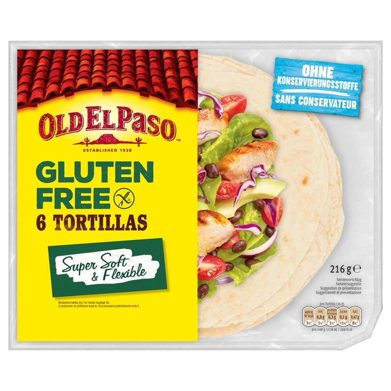 Old El Paso Glutenfree Tortilla