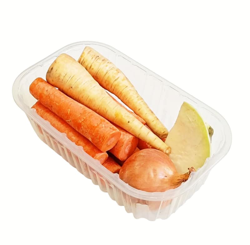 Soup vegetable tray