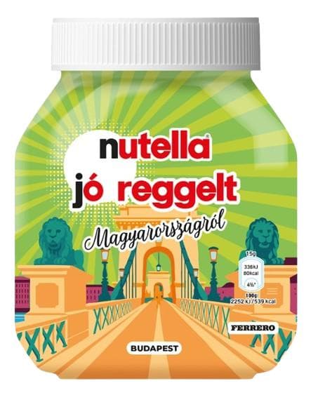 Nutella kenhető kakaós mogyorókrém