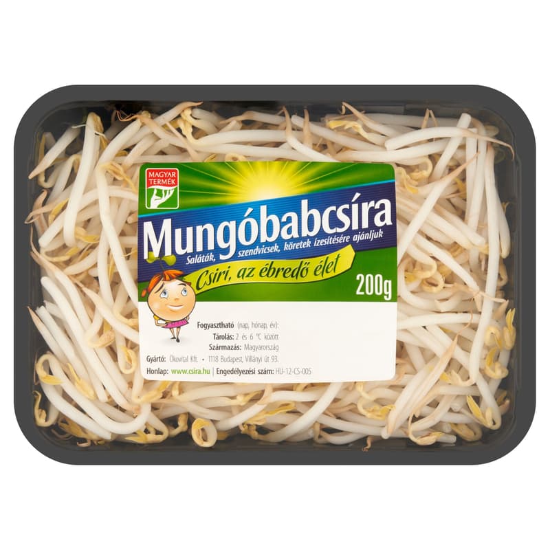 Mungóbabcsíra