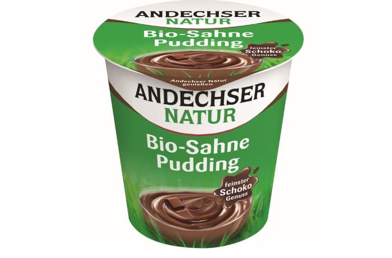 Andechser Organic Chocolate Pudding 10%