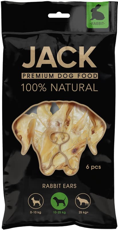 Jack nyúlfül (6 db)