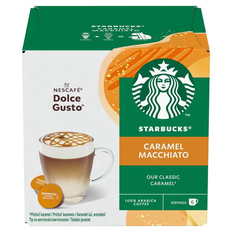 Starbucks by Dolce Gusto Caramel Macchiato (6 adag)