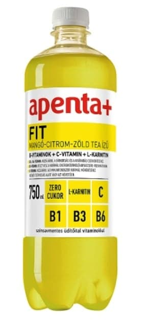 Apenta+ Fit szénsavmentes üdítőital vitaminokkal