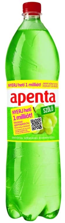 Apenta carbonated soft drink - Grape