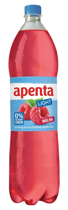 Apenta Light szénsavas üdítőital - Málna