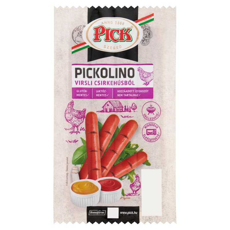 Pick Pickolino virsli csirkehúsból