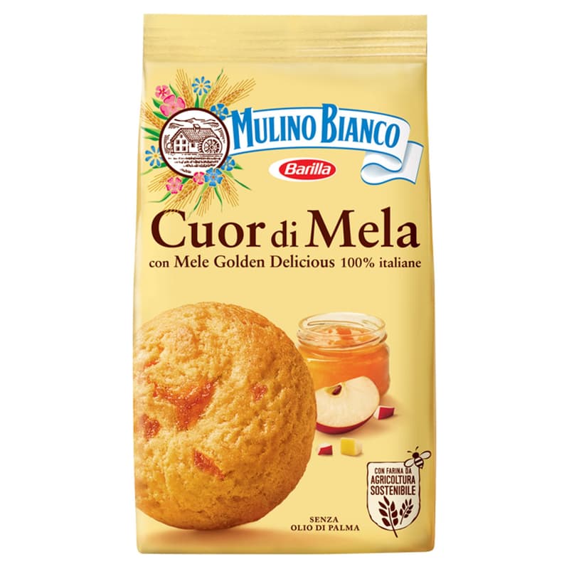 Mulino Bianco Cuor Di Mela Almás Keksz