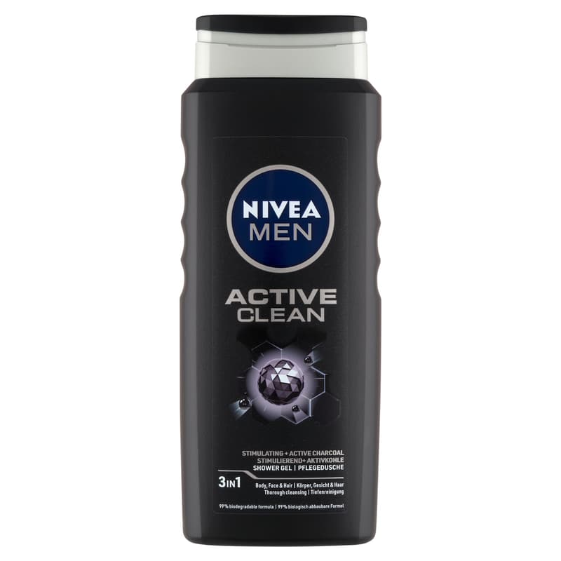 NIVEA MEN Active Clean shower gel