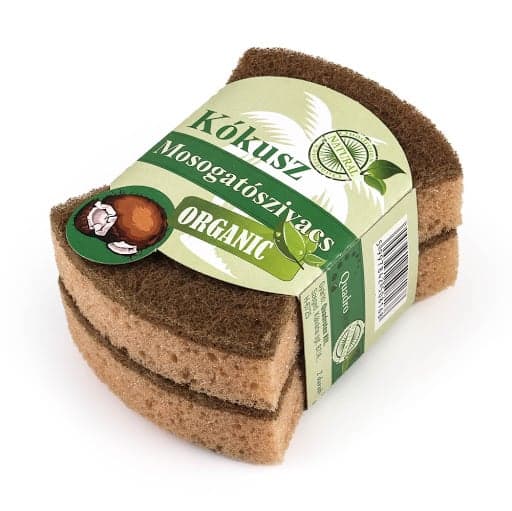 Eco Natural coconut sponge with copper grains