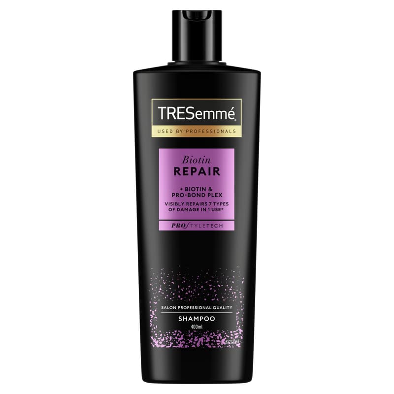 TRESemmé Biotin Repair sampon, károsodott hajra, 400ml
