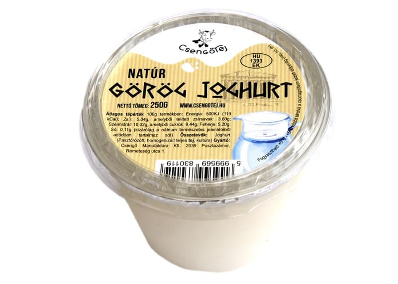 Csengő Natúr görög joghurt