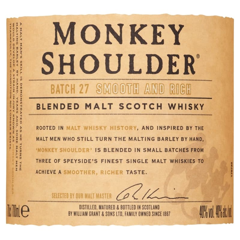 Monkey Shoulder 40%