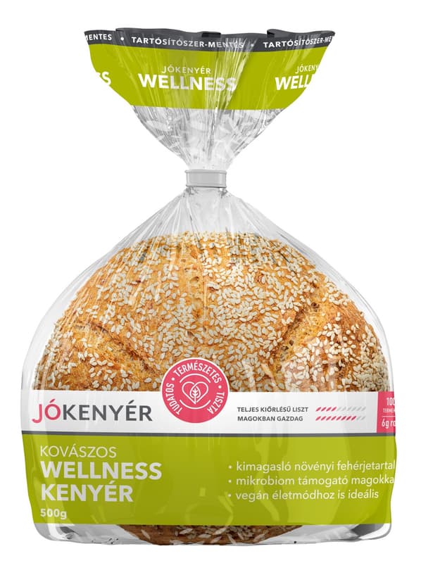 JÓkenyér Friss kovászos wellness kenyér, csomagolt