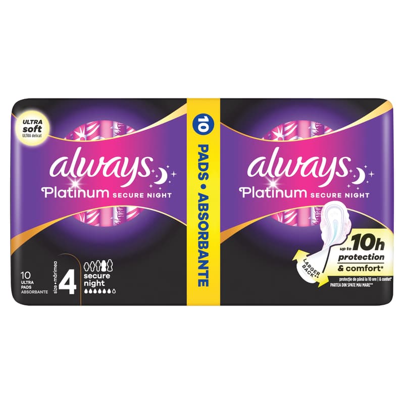 Always Platinum Secure Night Egészségügyi Betét