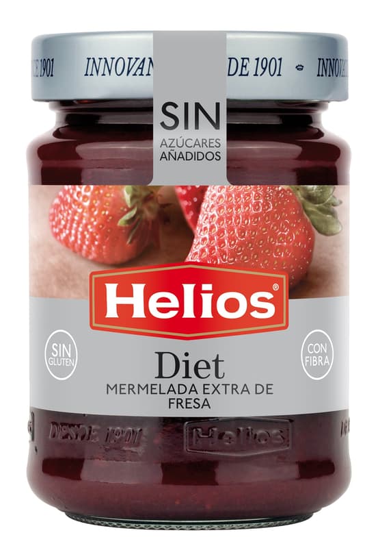 Helios Extradzsem eper édesítőszerrel