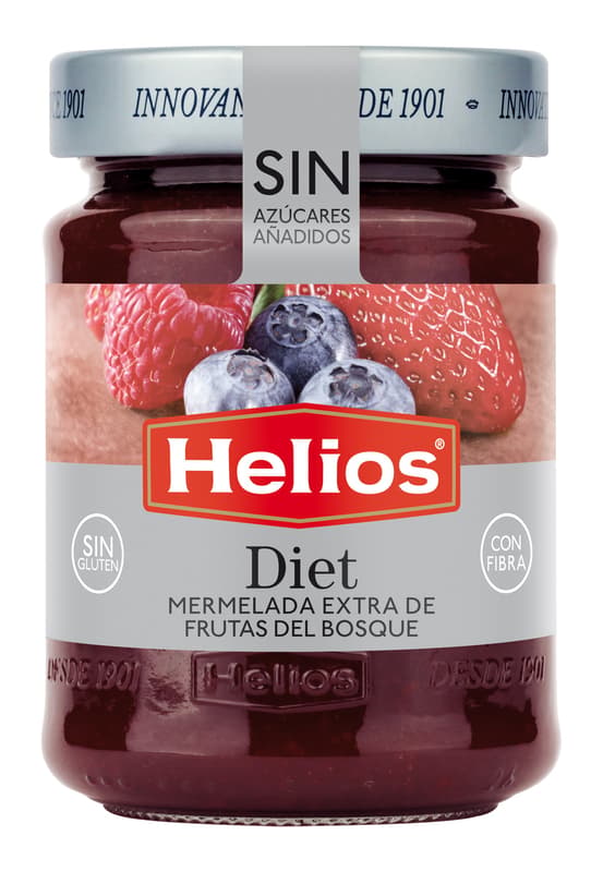 Helios Extra Jam Forest Fruit with sweetener