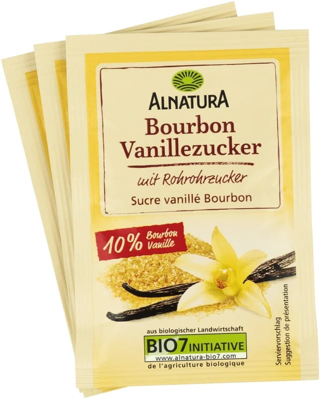 Alnatura BIO Bourbon vaníliás cukor - 3 darab