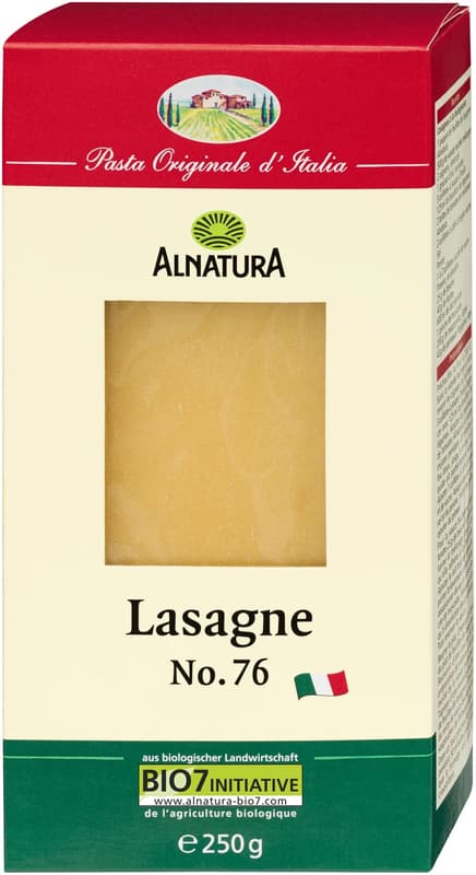 Alnatura BIO 100% durum wheat lasagne