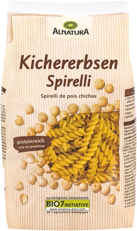 Alnatura BIO chickpeas fusilli