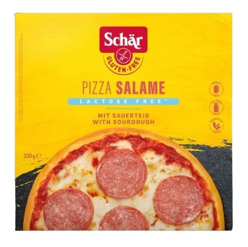 Schär glutenfree pizza salami