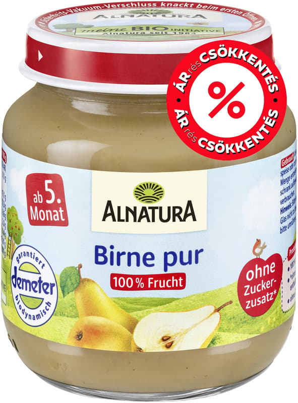 Alnatura BIO Körte 100% 4 hónapos kortól