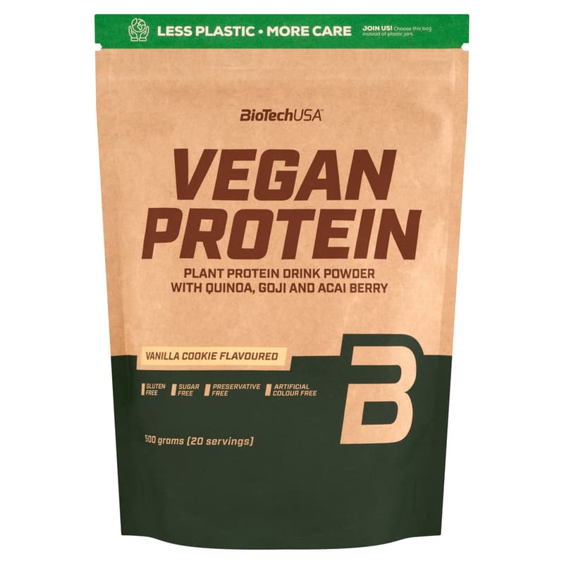 BiotechUSA Vegan protein vanilla cake
