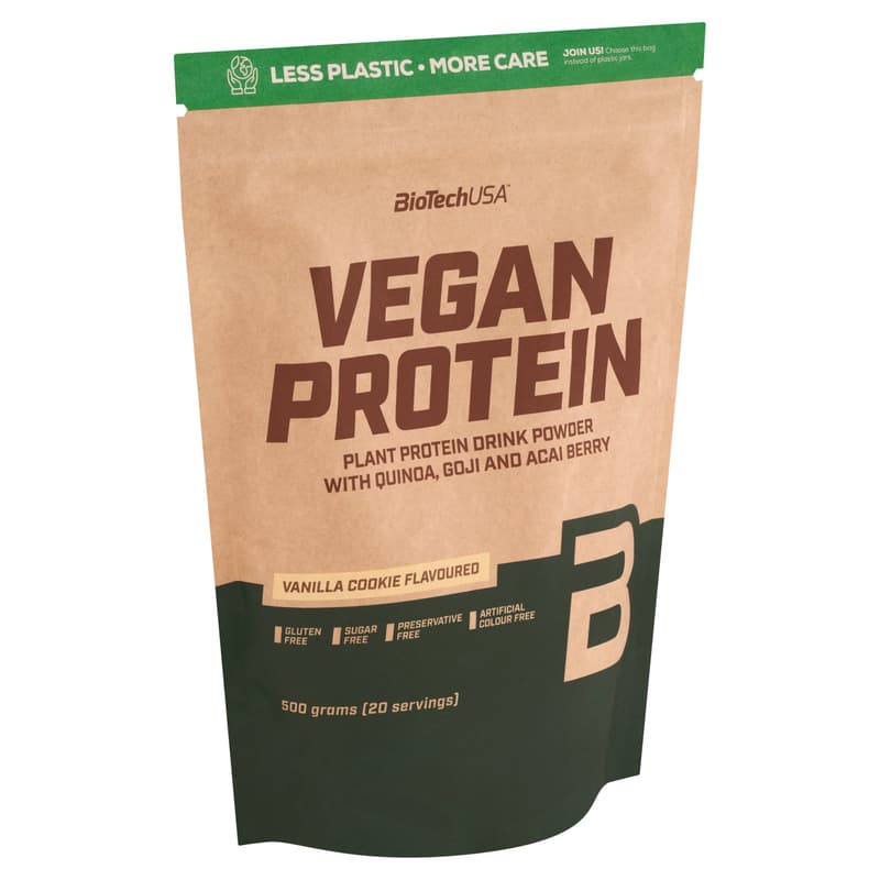 BiotechUSA Vegan protein vanilla cake