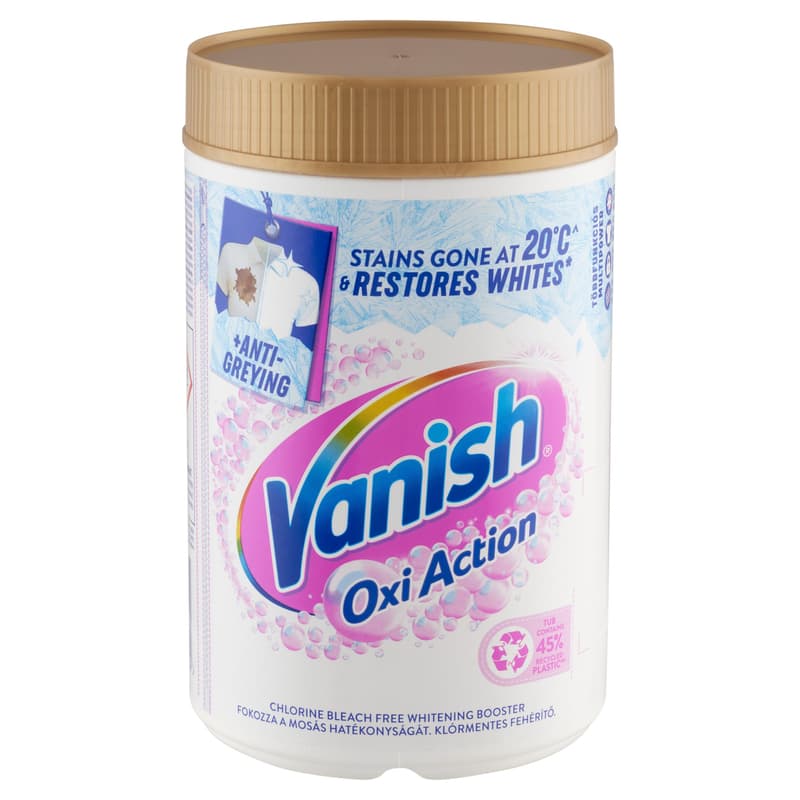 Vanish Oxi Action folteltávolító és fehérítő por