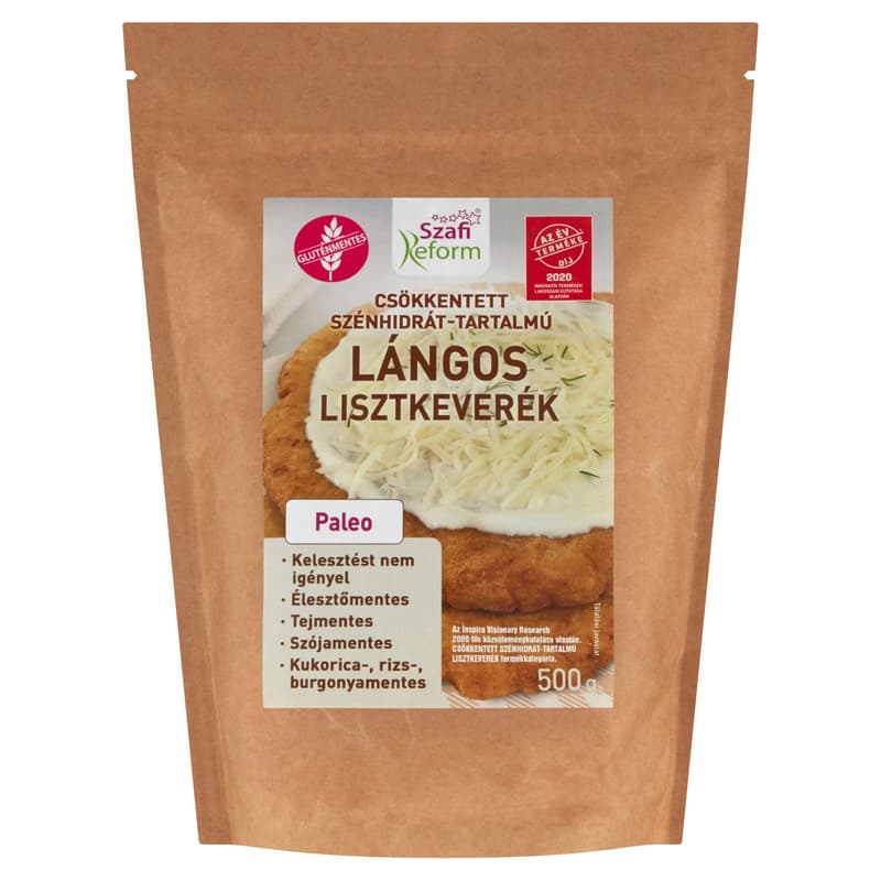 Szafi Reform csökkentett-szénhdiráttartalmú lángos lisztkeverék (gluténmentes)