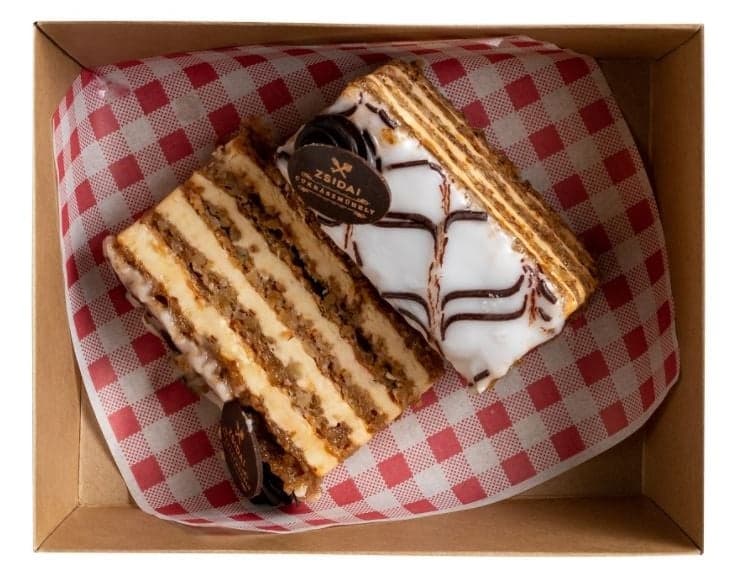 Eszterházy Cake Slices from Zsidai Home / 2 slices