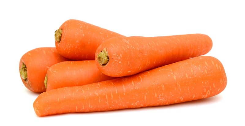 New bunch carrot, packed