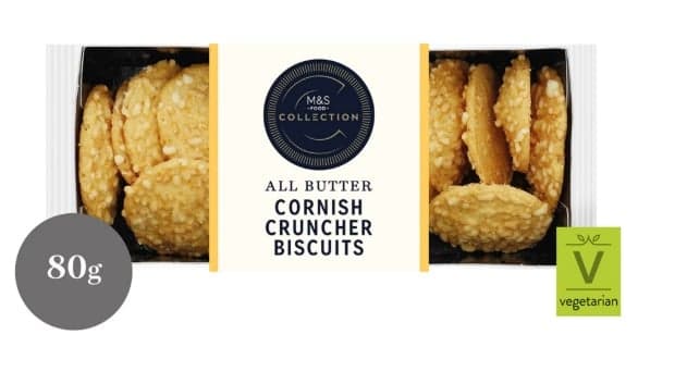 Marks & Spencer Vajas keksz Cornish Cruncher™ extra érett cheddar sajttal