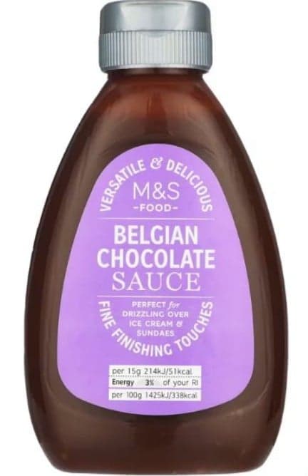Marks & Spencer Belga csokoládé szósz
